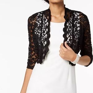 Scalloped Lace Shrug - NWT
